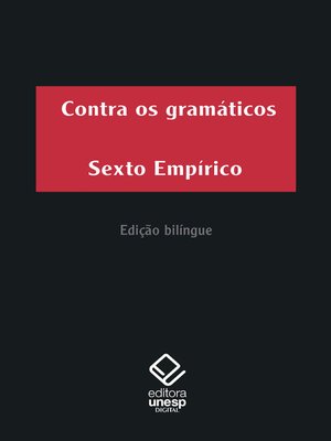 cover image of Contra os gramáticos